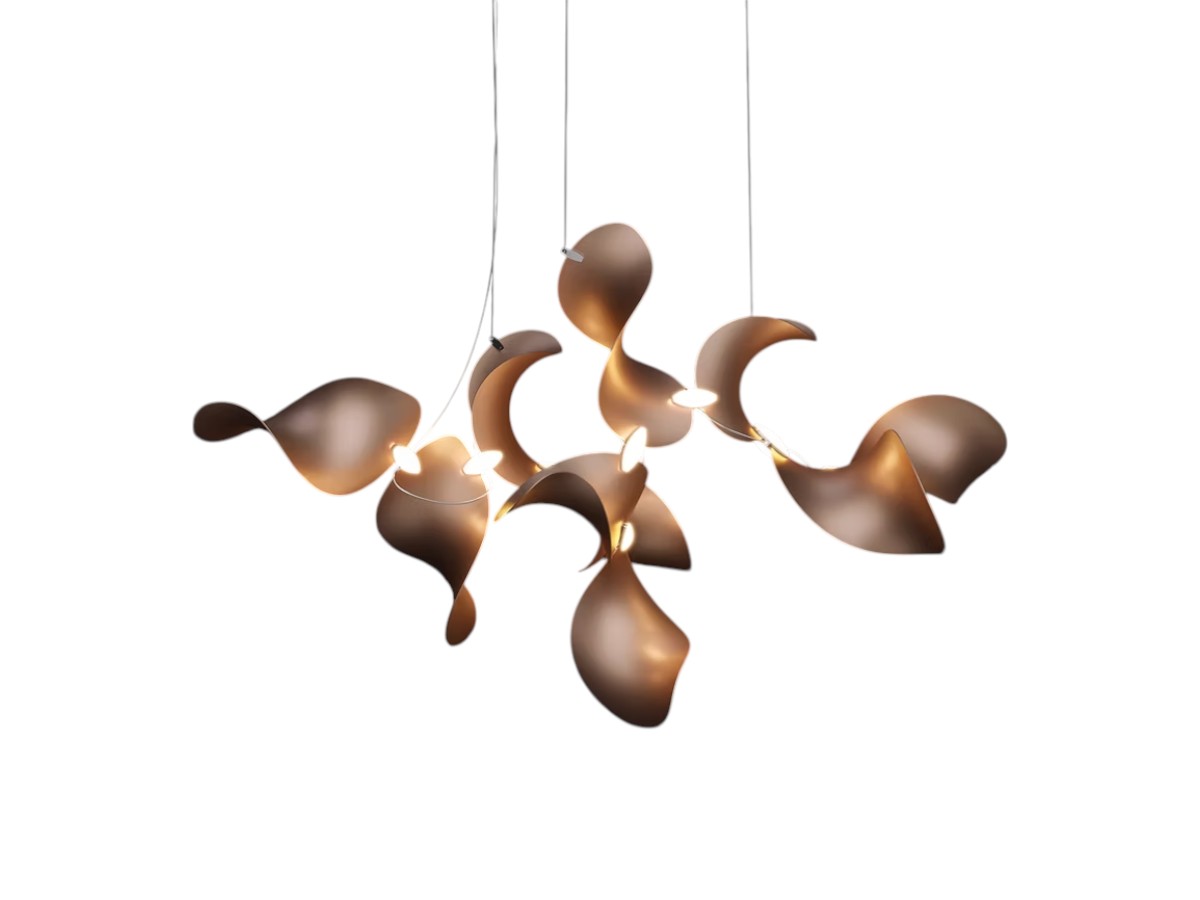 MOSS Objects Dune 10 Suspension Lamp Cluster
