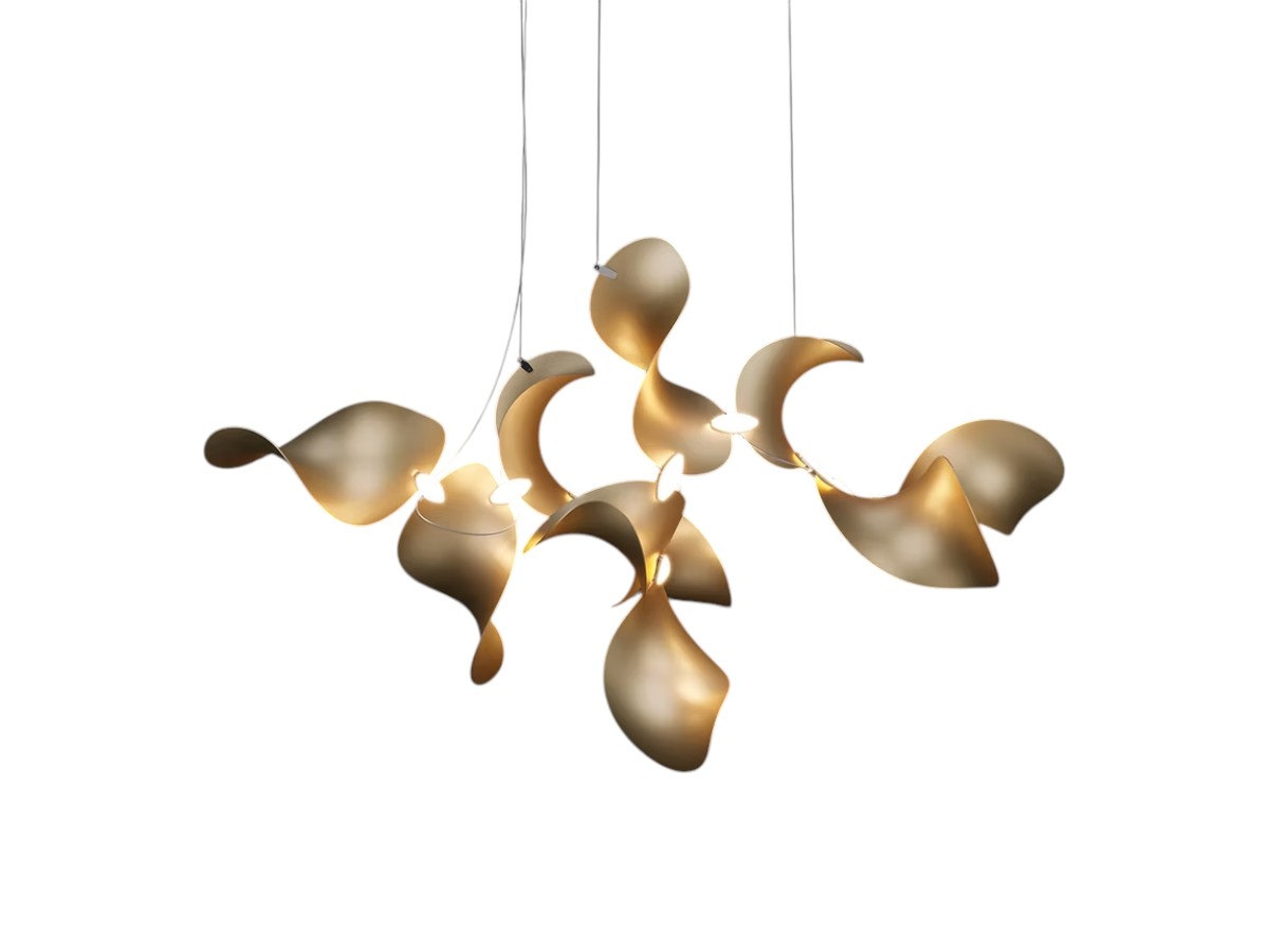 MOSS Objects Dune 10 Suspension Lamp Cluster