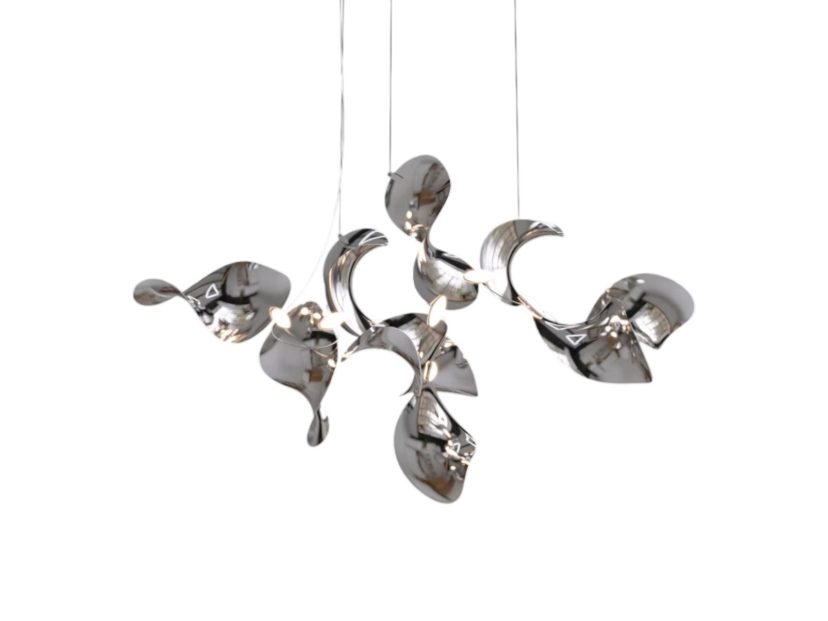 MOSS Objects Dune 10 Suspension Lamp Cluster