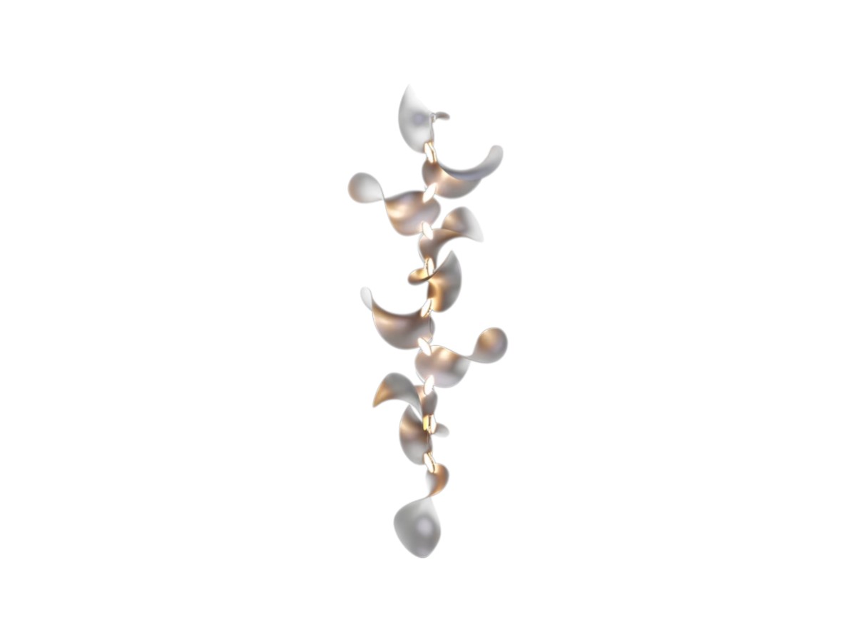 MOSS Objects Dune 10 Suspension Lamp Vertical Cluster