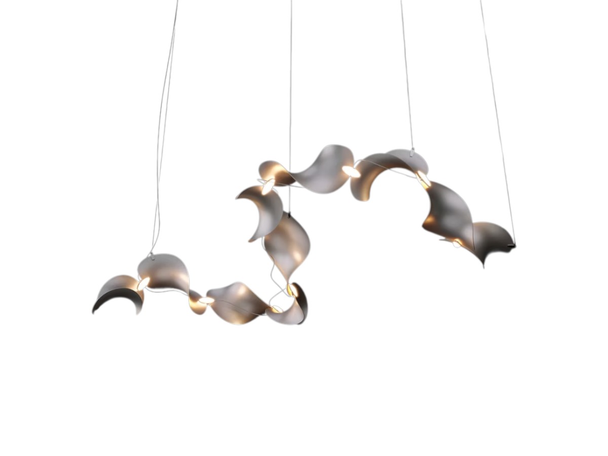 MOSS Objects Dune 10 Suspension Lamp Curve