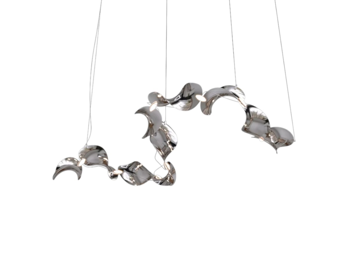 MOSS Objects Dune 10 Suspension Lamp Curve