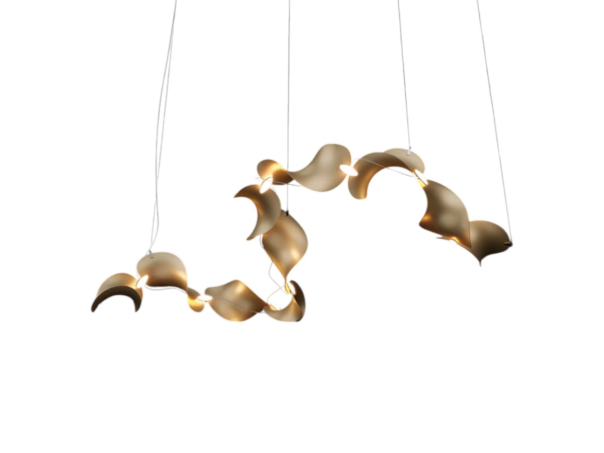 MOSS Objects Dune 10 Suspension Lamp Curve
