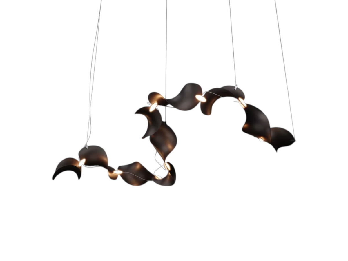 MOSS Objects Dune 10 Suspension Lamp Curve