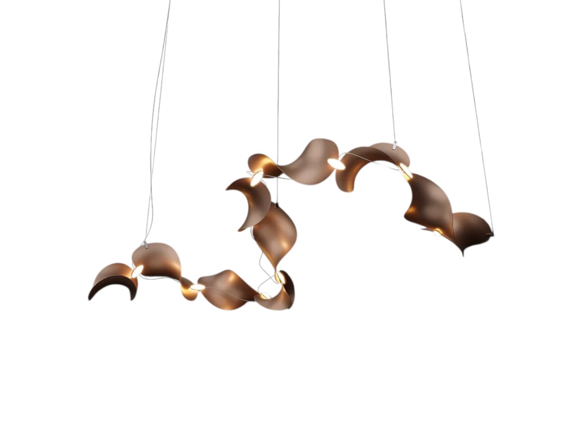 MOSS Objects Dune 10 Suspension Lamp Curve