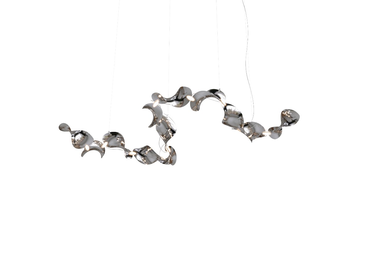 MOSS Objects Dune 12 Suspension Lamp Curve