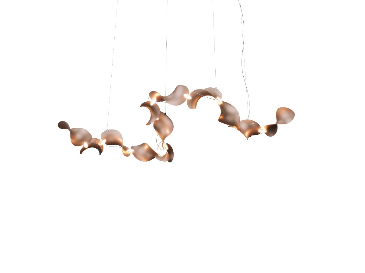 MOSS Objects Dune 12 Suspension Lamp Curve