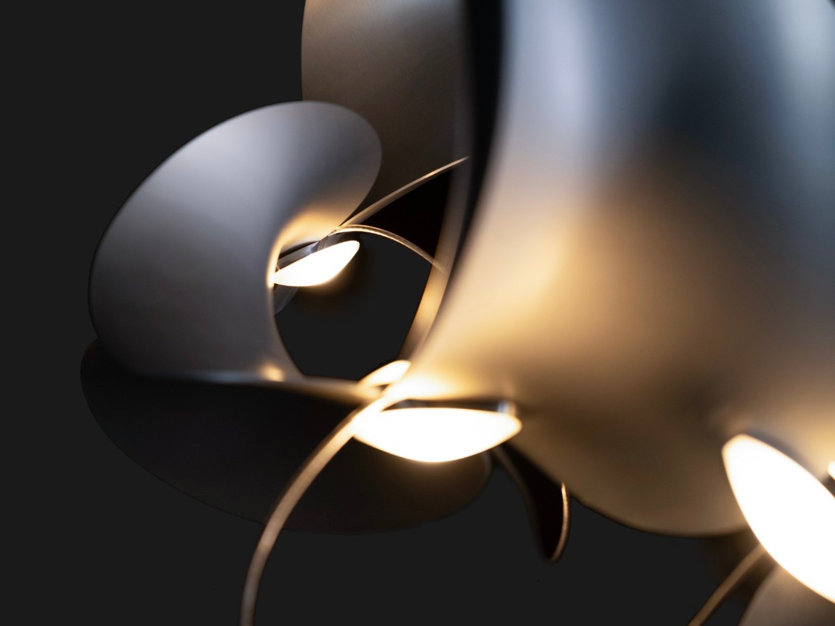 MOSS Objects Dune 12 Suspension Lamp Spiral