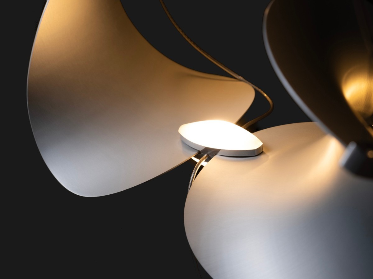 MOSS Objects Dune 12 Suspension Lamp Spiral