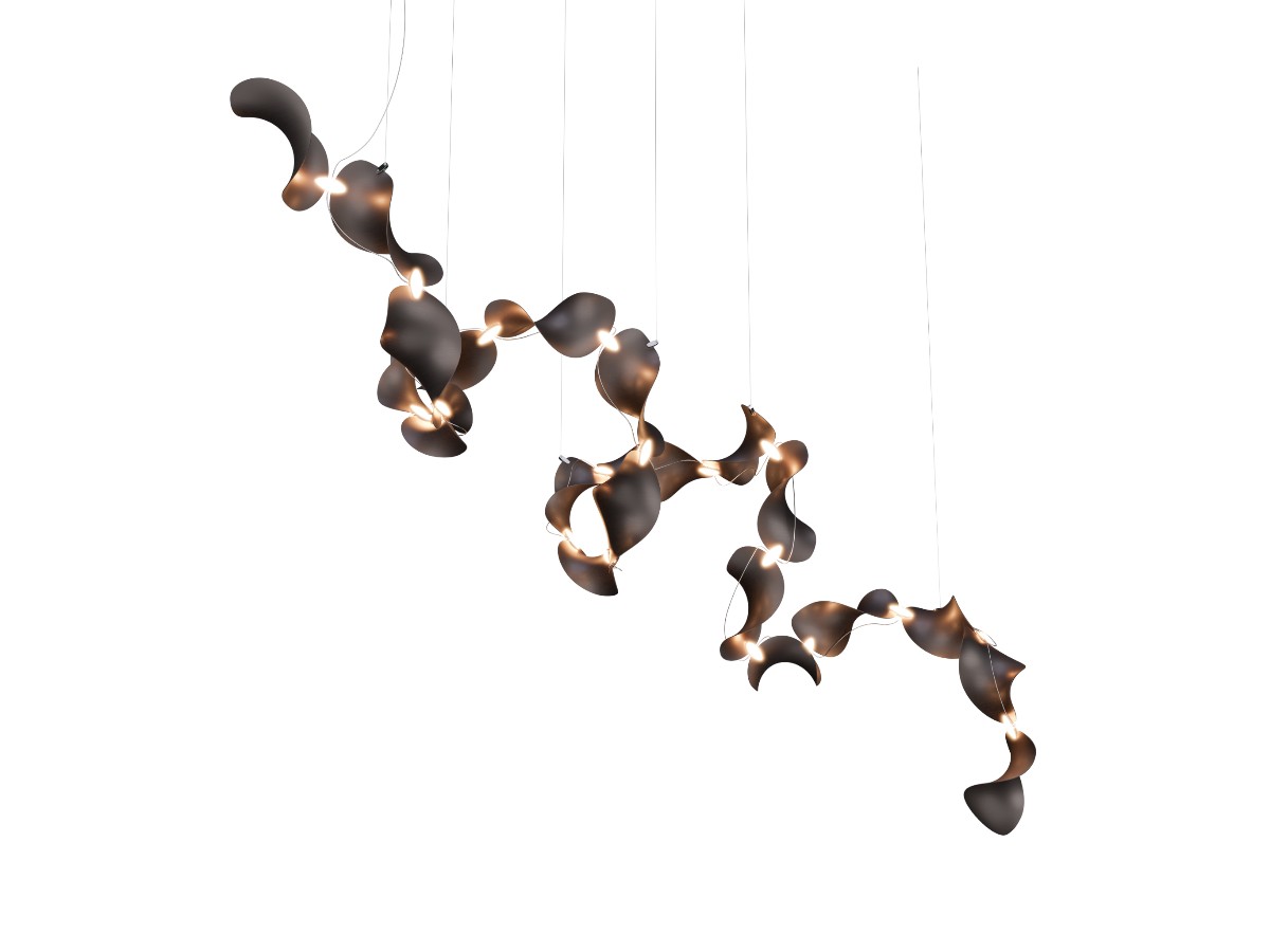 MOSS Objects Dune 20 Suspension Lamp Spiral