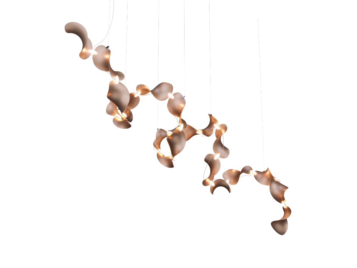 MOSS Objects Dune 20 Suspension Lamp Spiral