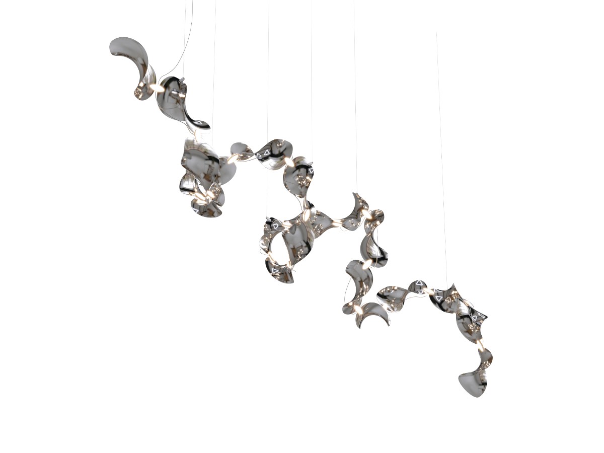 MOSS Objects Dune 20 Suspension Lamp Spiral