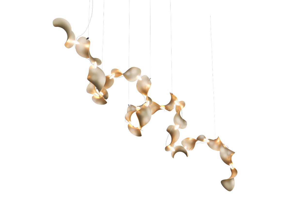 MOSS Objects Dune 20 Suspension Lamp Spiral