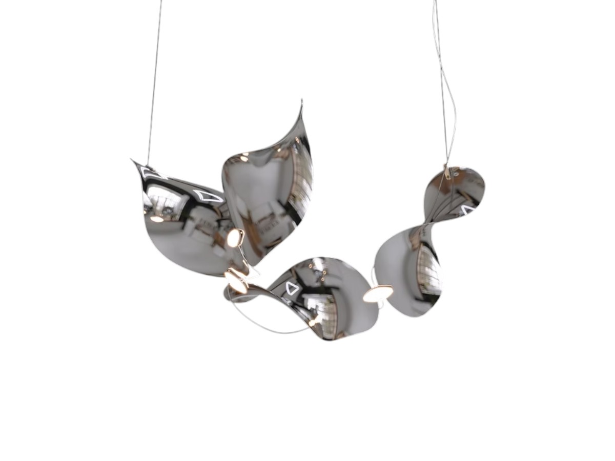 MOSS Objects Dune 4 Suspension Lamp Curve