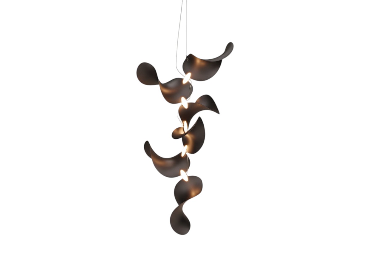 MOSS Objects Dune 6 Suspension Lamp Vertical Cluster