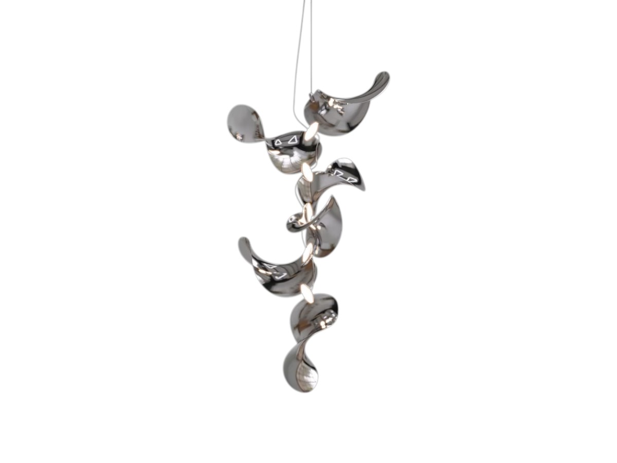 MOSS Objects Dune 6 Suspension Lamp Vertical Cluster