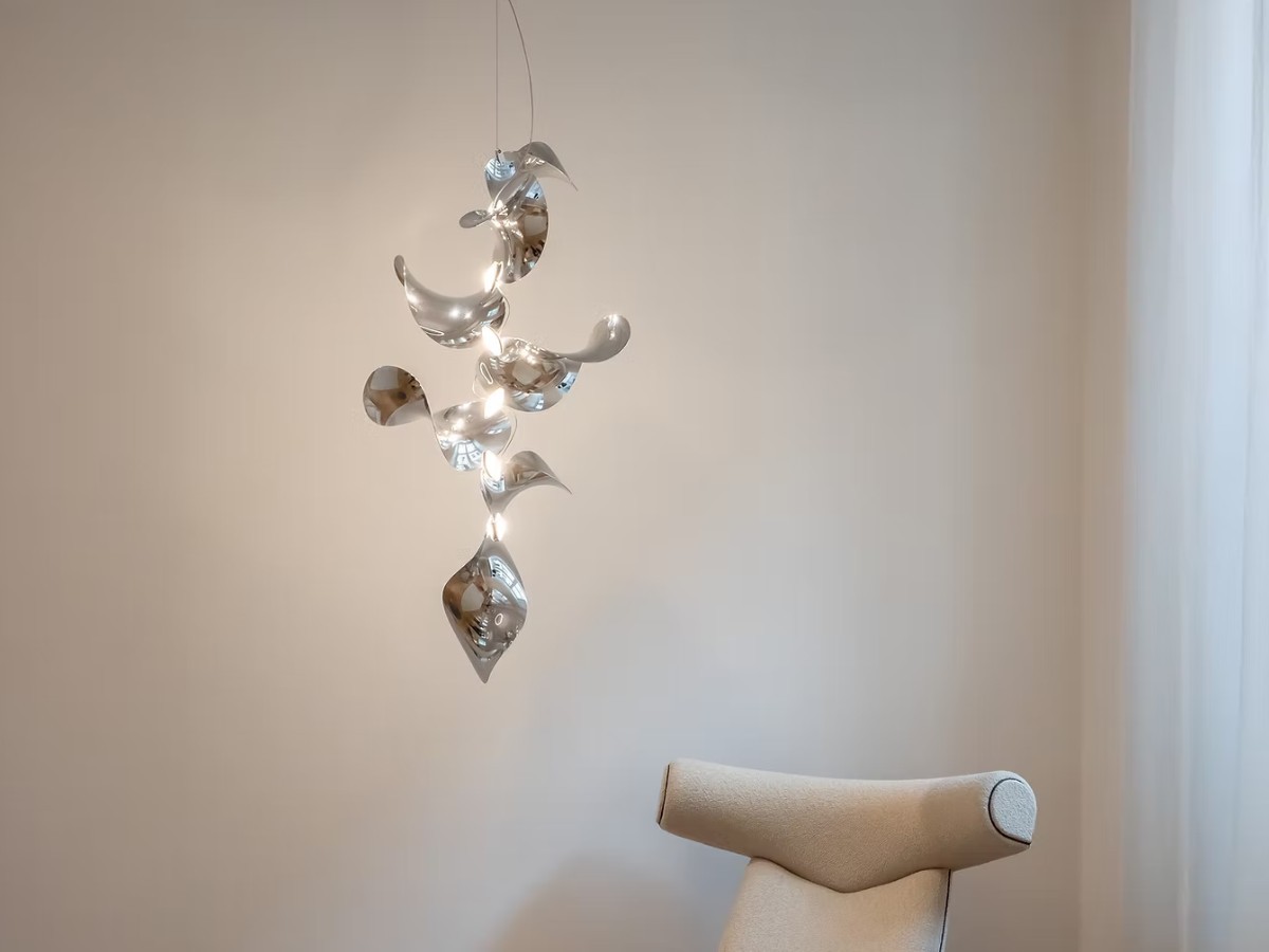 MOSS Objects Dune 6 Suspension Lamp Vertical Cluster