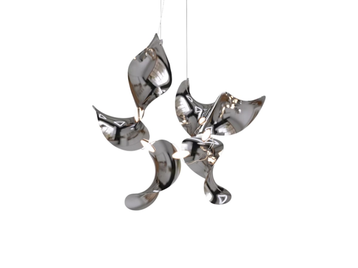 MOSS Objects Dune 6 Suspension Lamp Cluster