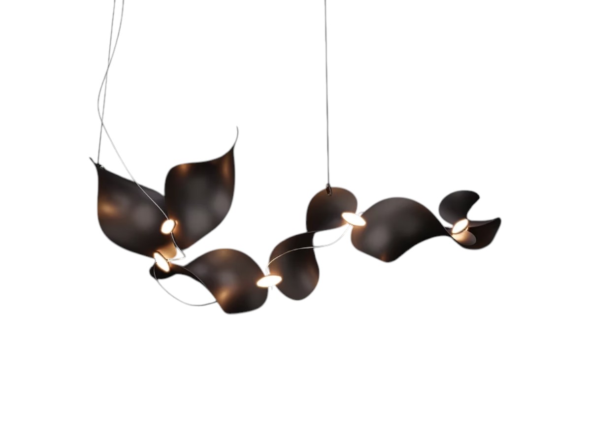 MOSS Objects Dune 6 Suspension Lamp Curve