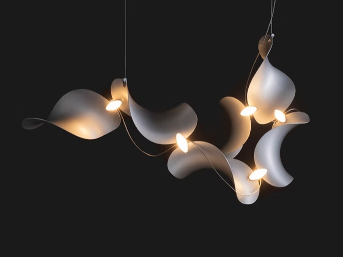 MOSS Objects Dune 6 Suspension Lamp Curve