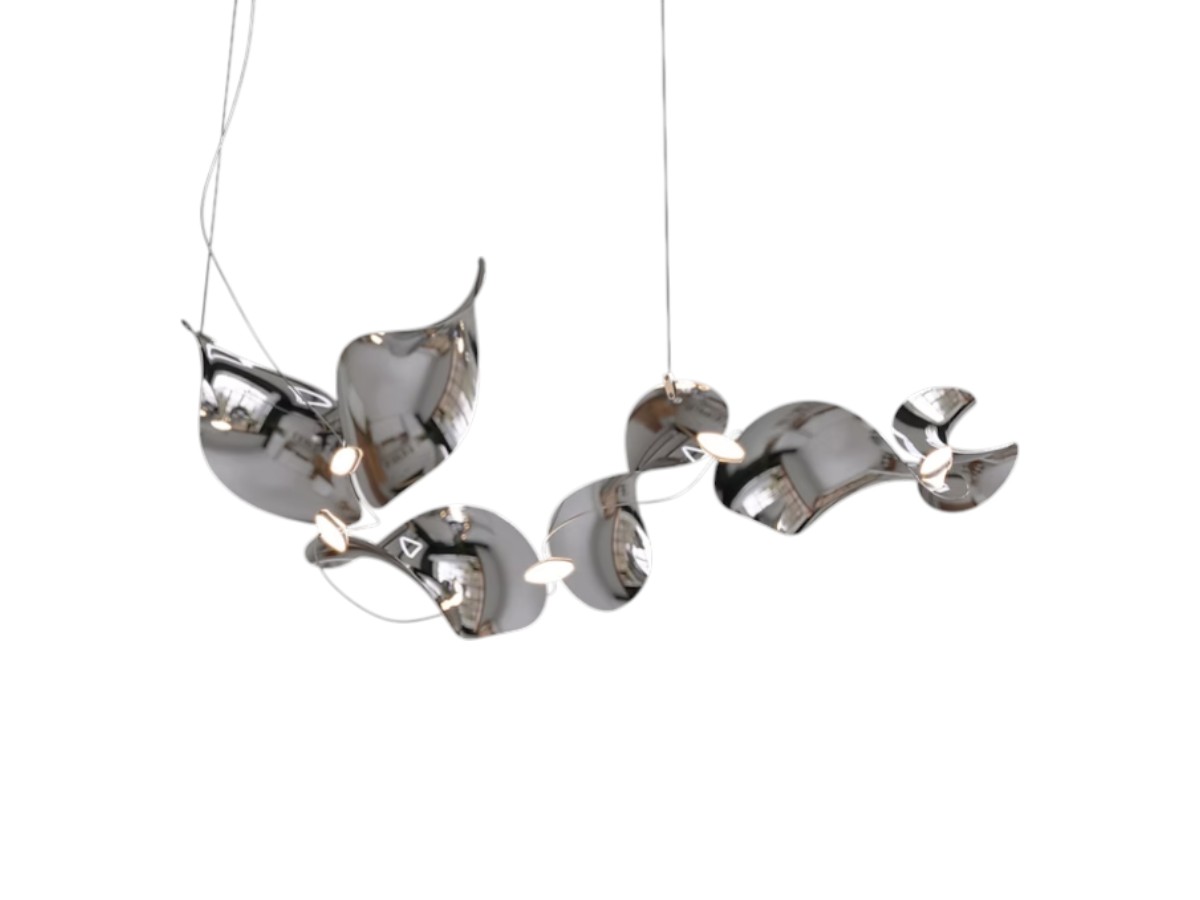 MOSS Objects Dune 6 Suspension Lamp Curve