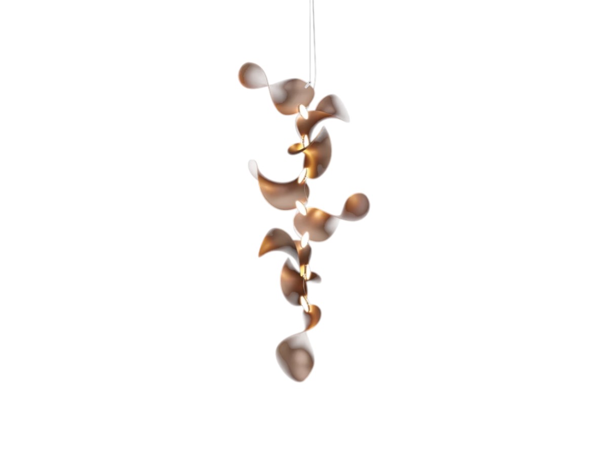 MOSS Objects Dune 8 Suspension Lamp Vertical Cluster