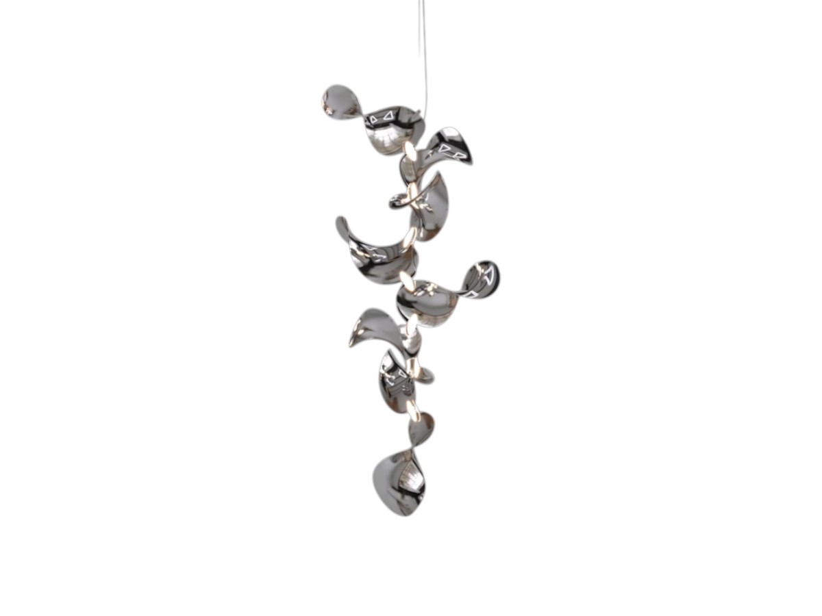 MOSS Objects Dune 8 Suspension Lamp Vertical Cluster