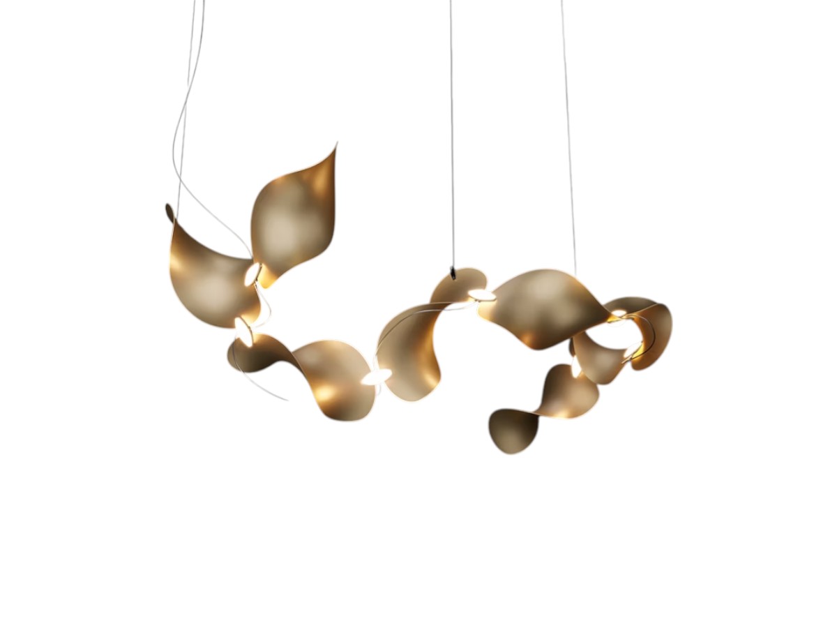 MOSS Objects Dune 8 Suspension Lamp Curve