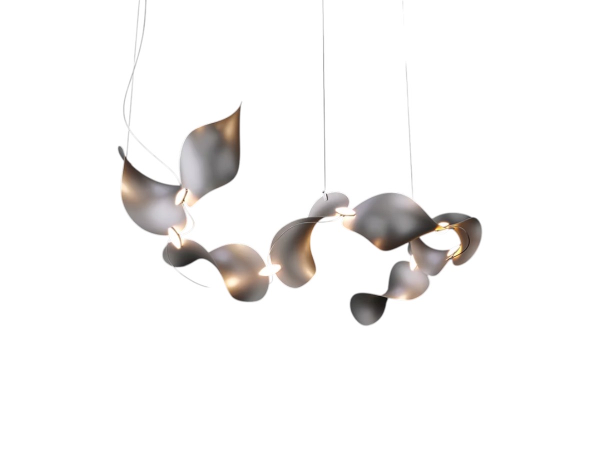 MOSS Objects Dune 8 Suspension Lamp Curve