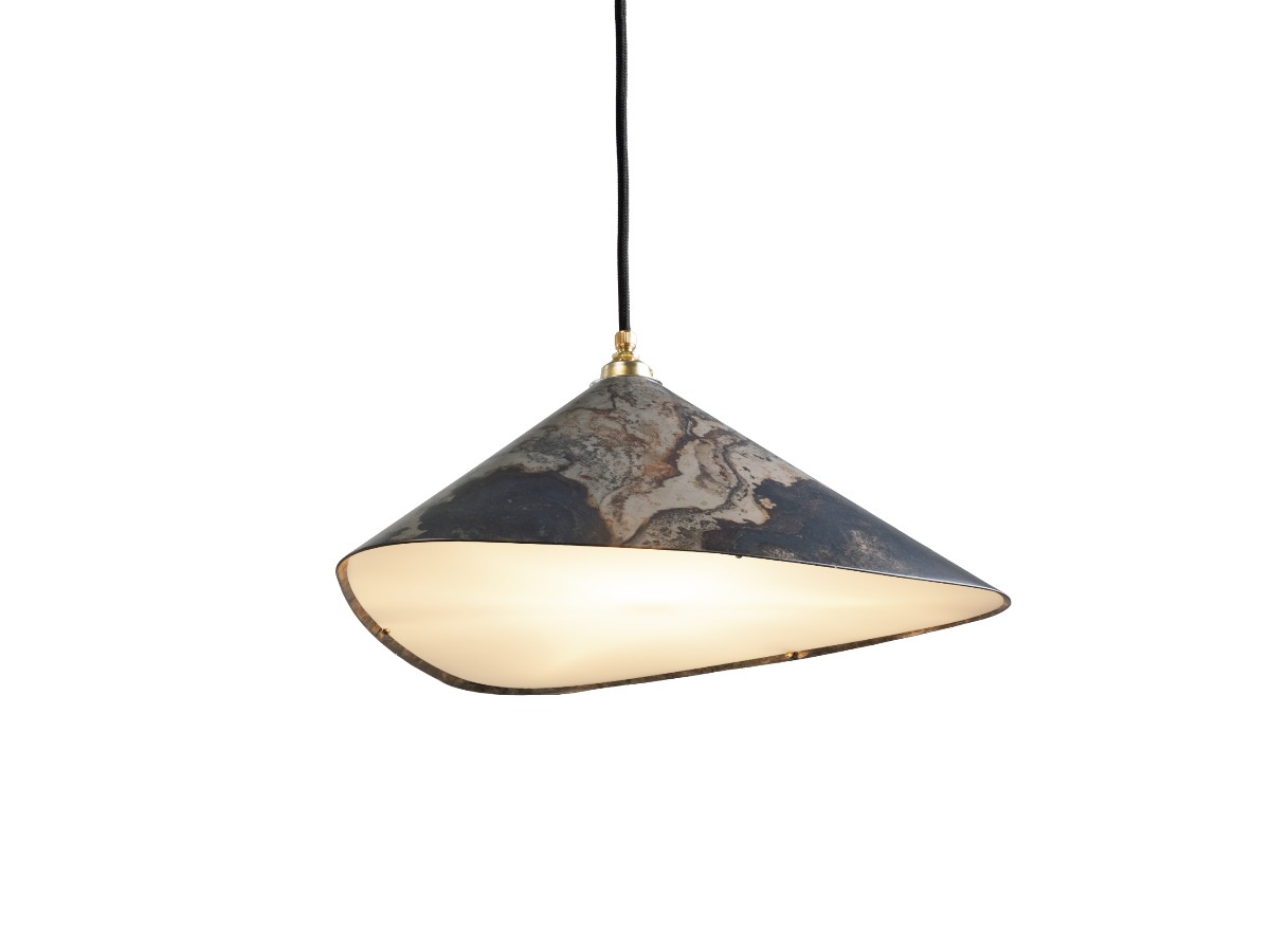 MOSS Objects Emily Ii Suspension Lamp Oxidized