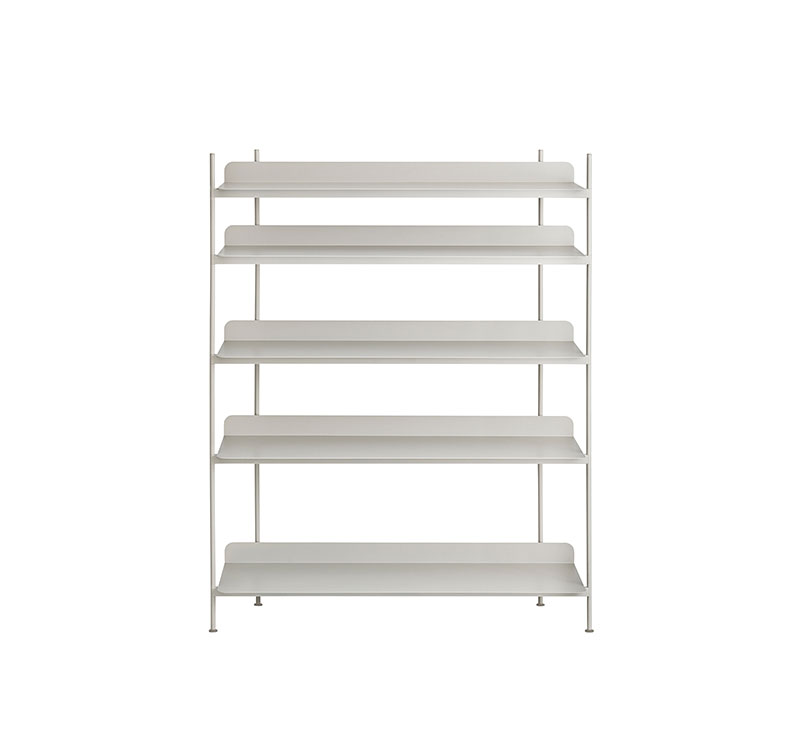 Muuto Compile Shelving System Configuration 3 Grey