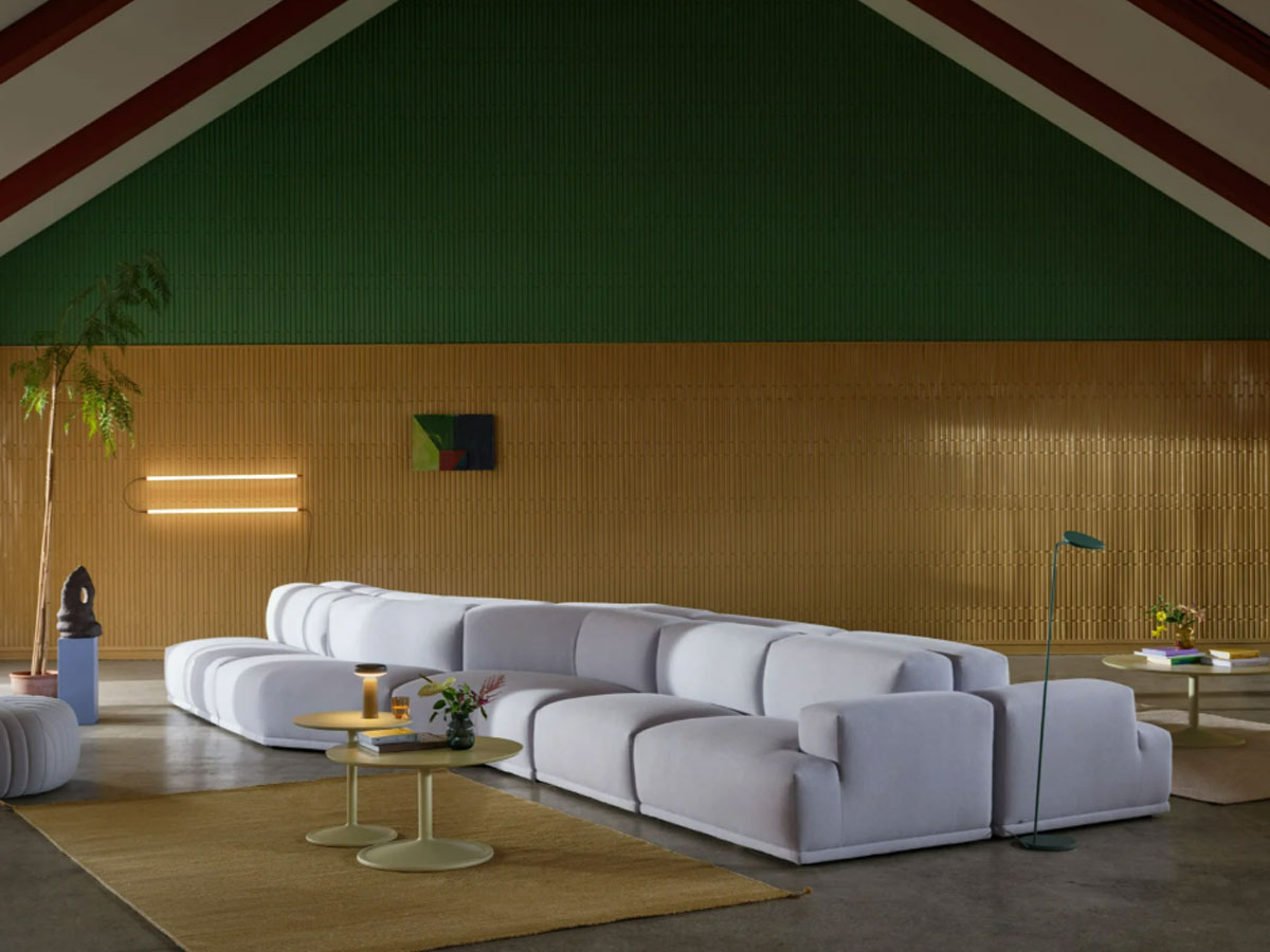 Muuto Connect Modular Sofa Back To Back Composition 3
