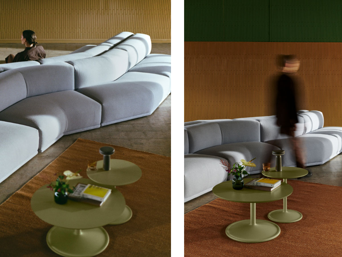 Muuto Connect Modular Sofa Back To Back Composition 3