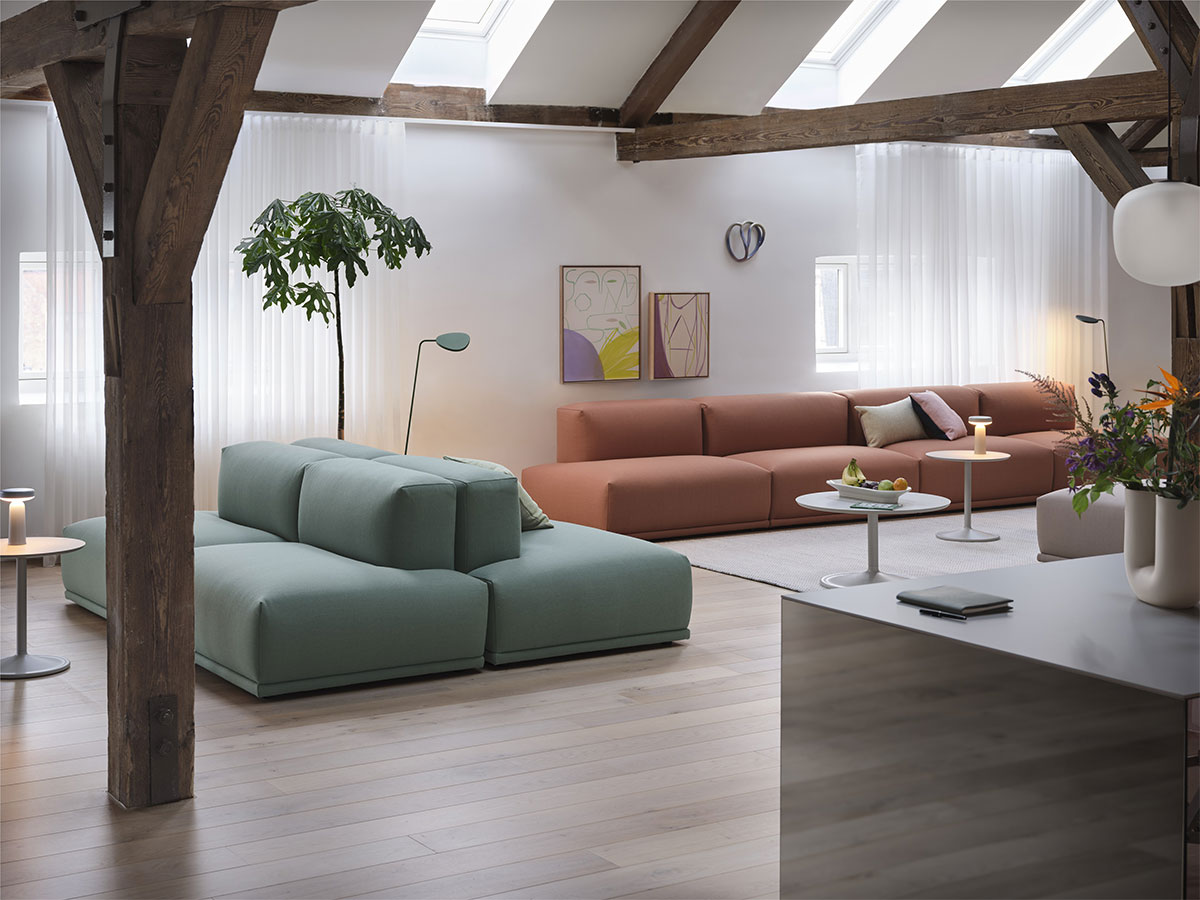 Muuto Connect Modular Sofa Configuration 1 Back To Back
