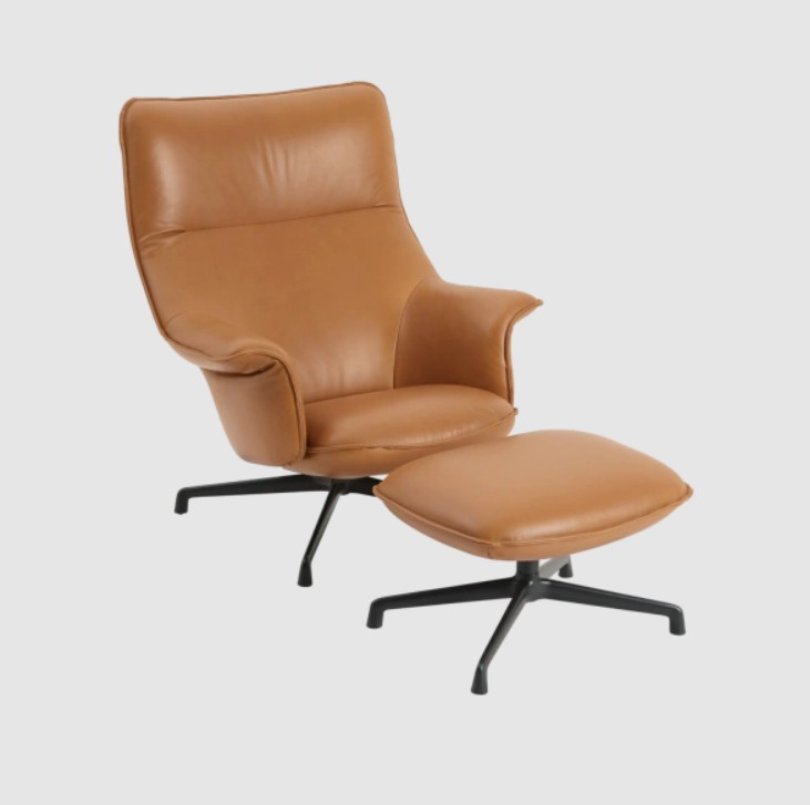 Muuto Doze Lounge Chair Swivel Base