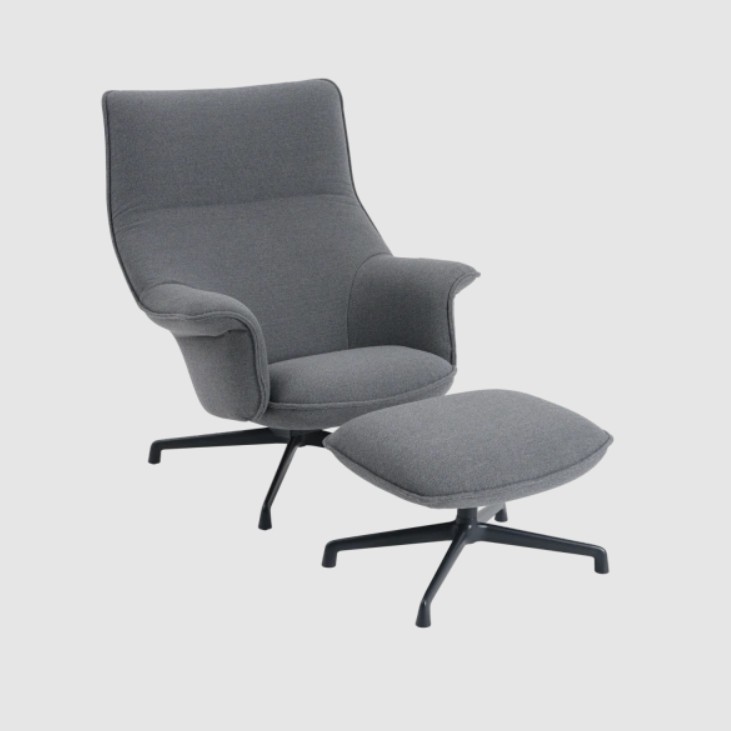 Muuto Doze Lounge Chair Swivel Base
