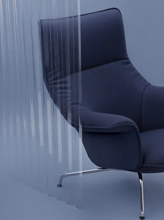 Muuto Doze Lounge Chair Tube Base