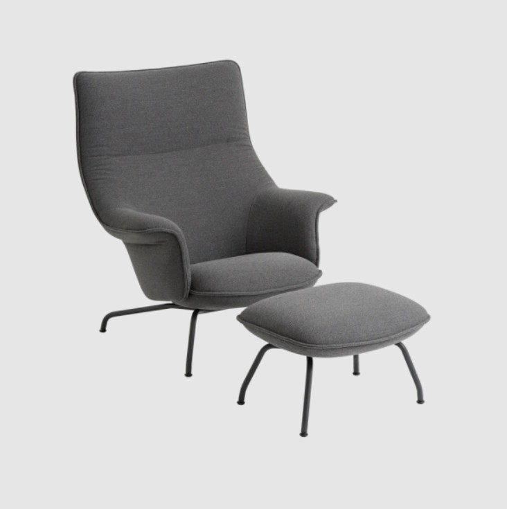 Muuto Doze Lounge Chair Tube Base