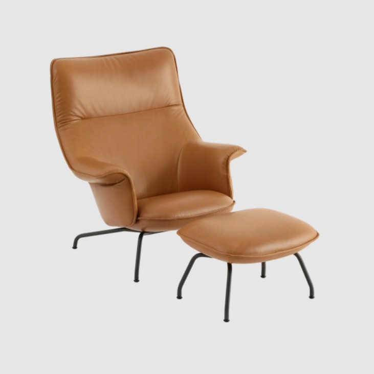 Muuto Doze Lounge Chair Tube Base