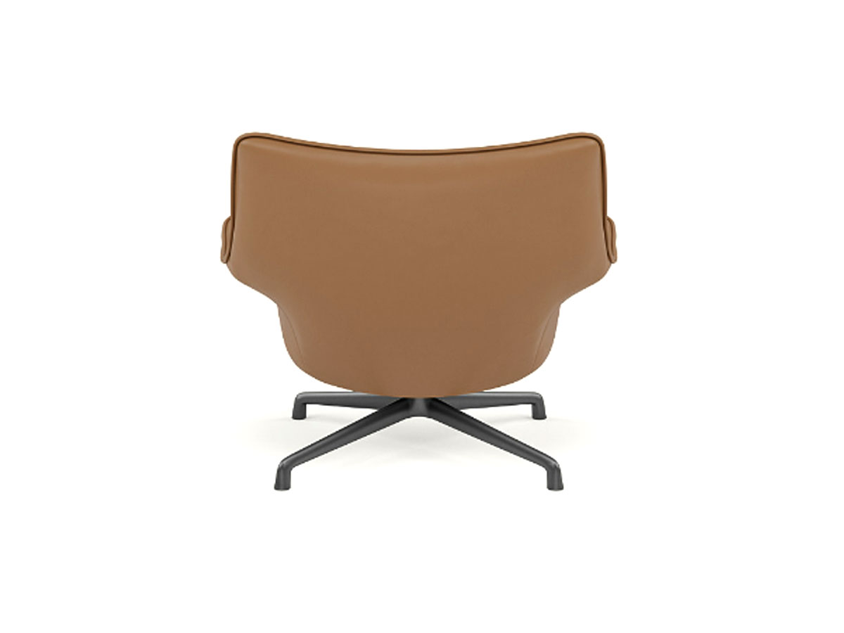 Muuto Doze Lounge Chair Low Back Swivel Base