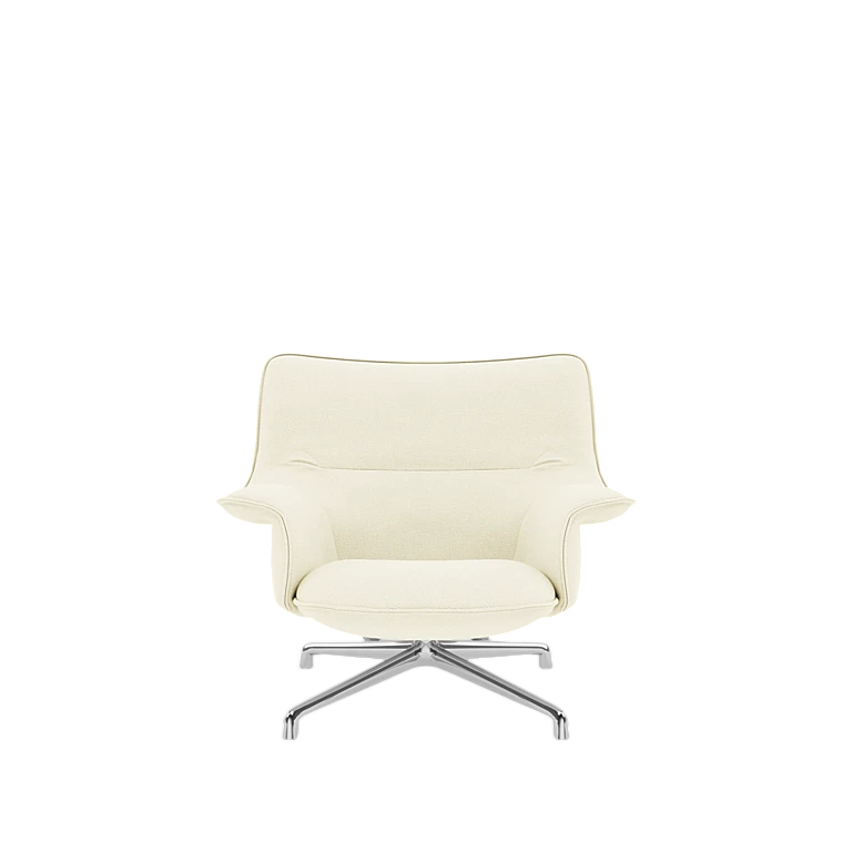 Muuto Doze Lounge Chair Low Back Swivel Base