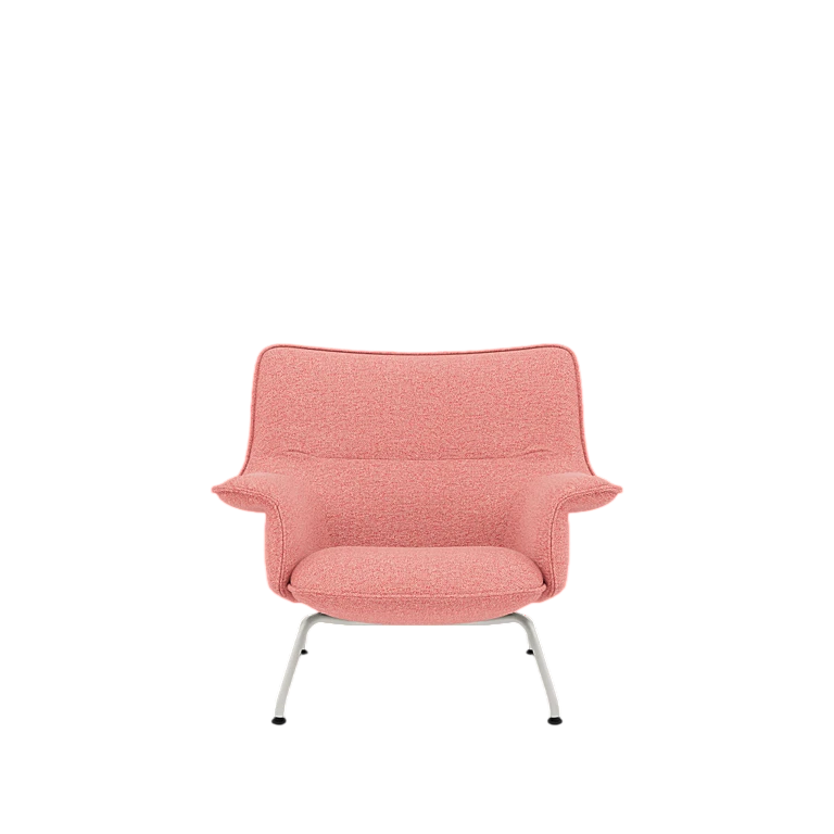 Muuto Doze Lounge Chair Low Back Tube Base