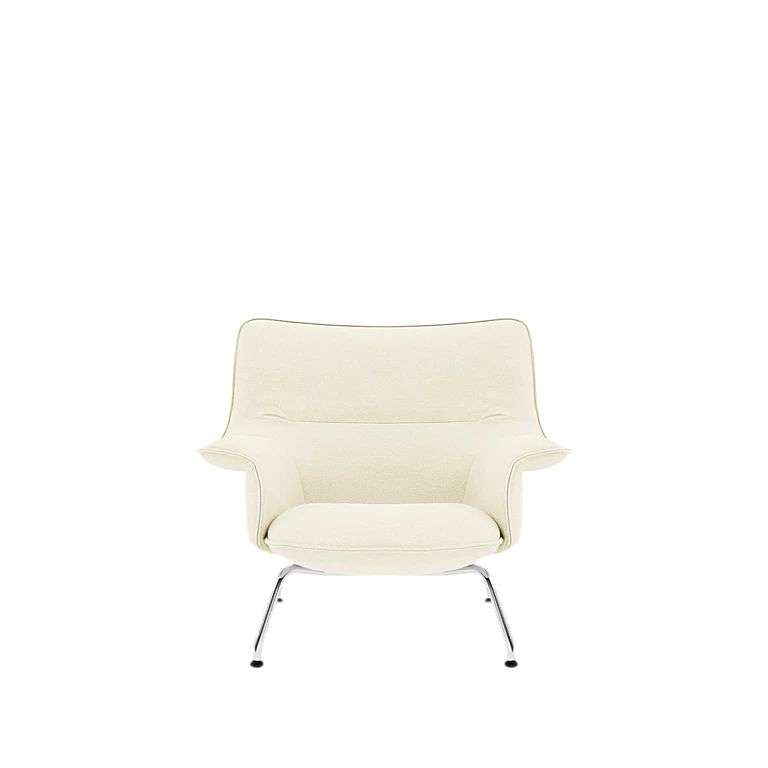 Muuto Doze Lounge Chair Low Back Tube Base