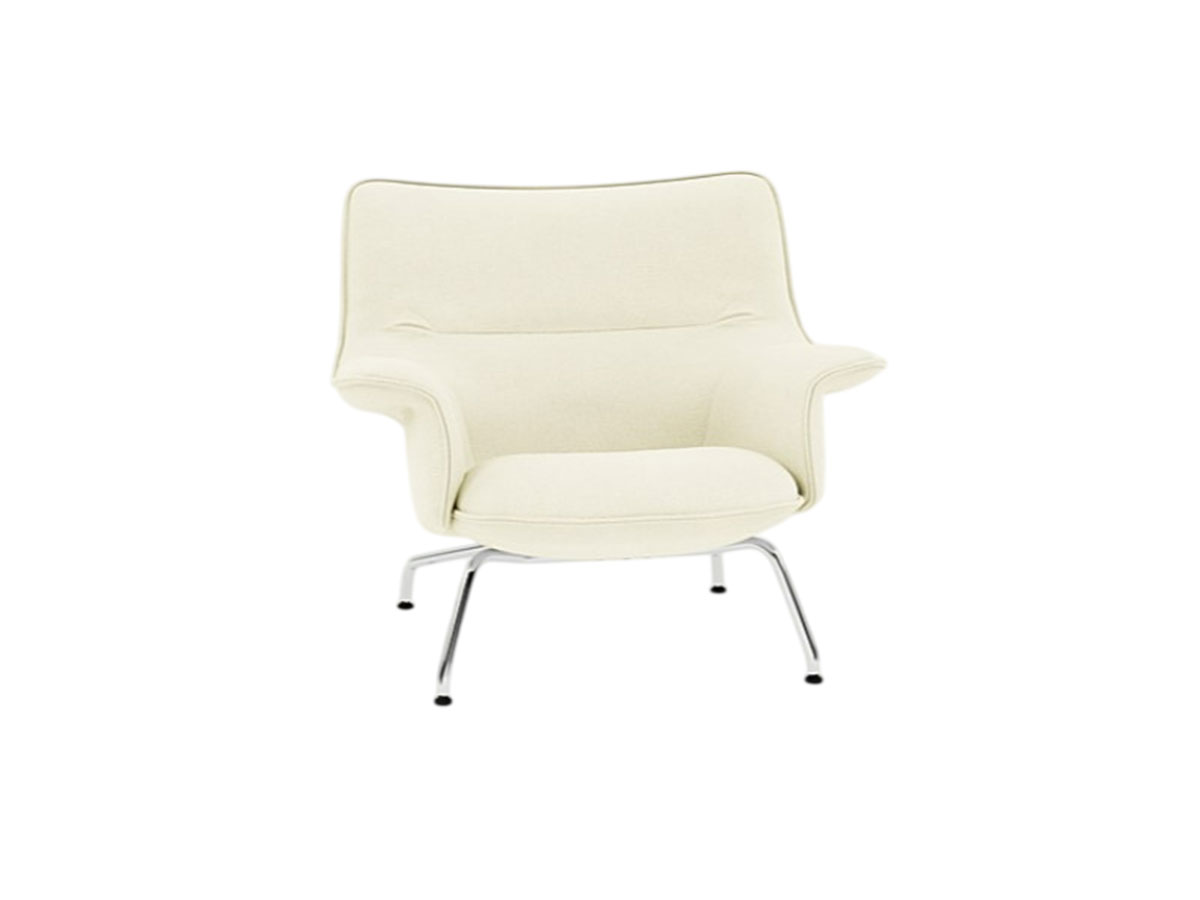 Muuto Doze Lounge Chair Low Back Tube Base