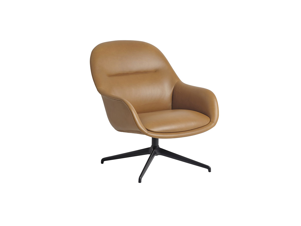 Muuto Fiber Lounge Armchair Swivel Base