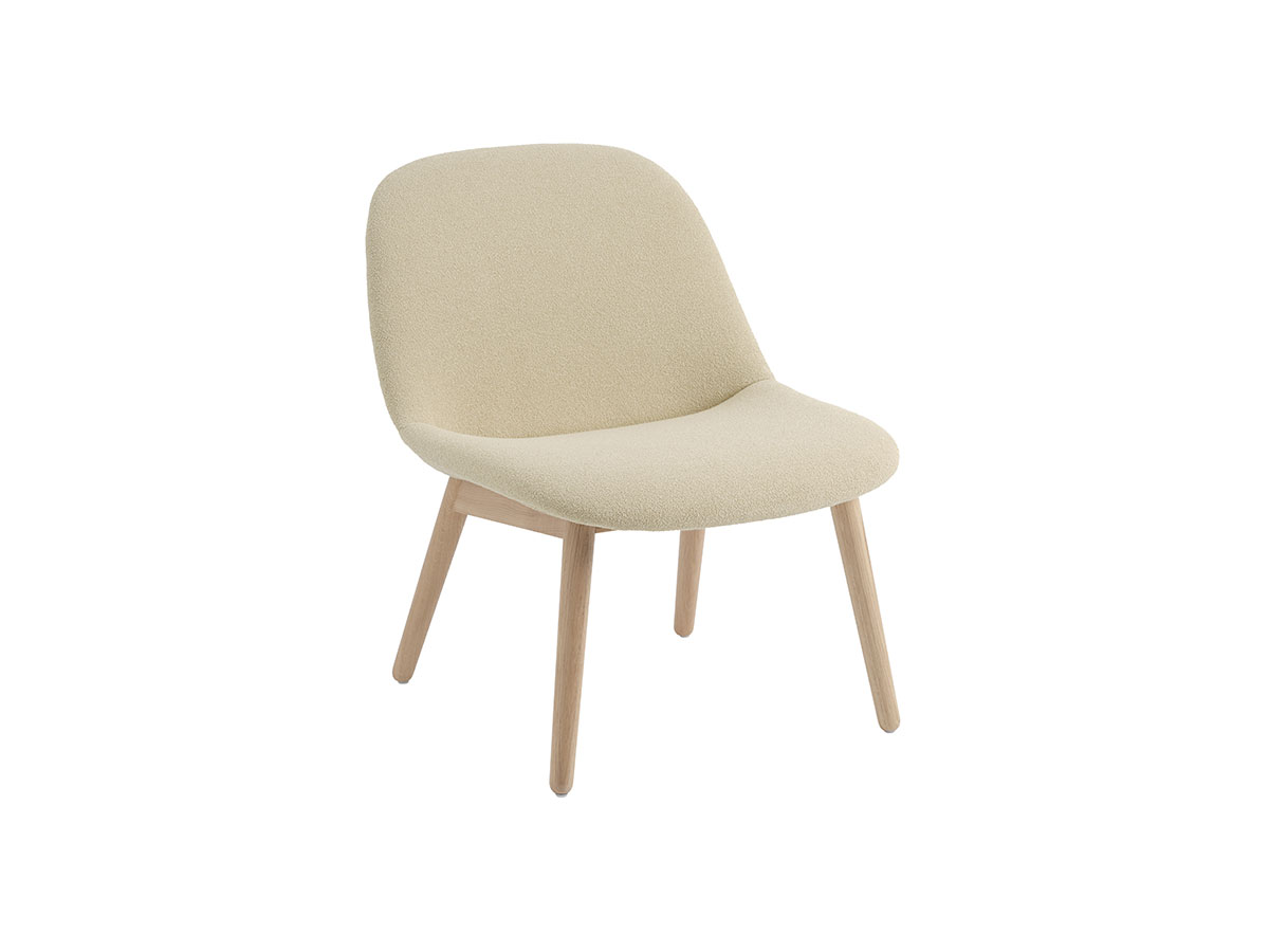 Muuto Fiber Soft Lounge Chair Wood Base