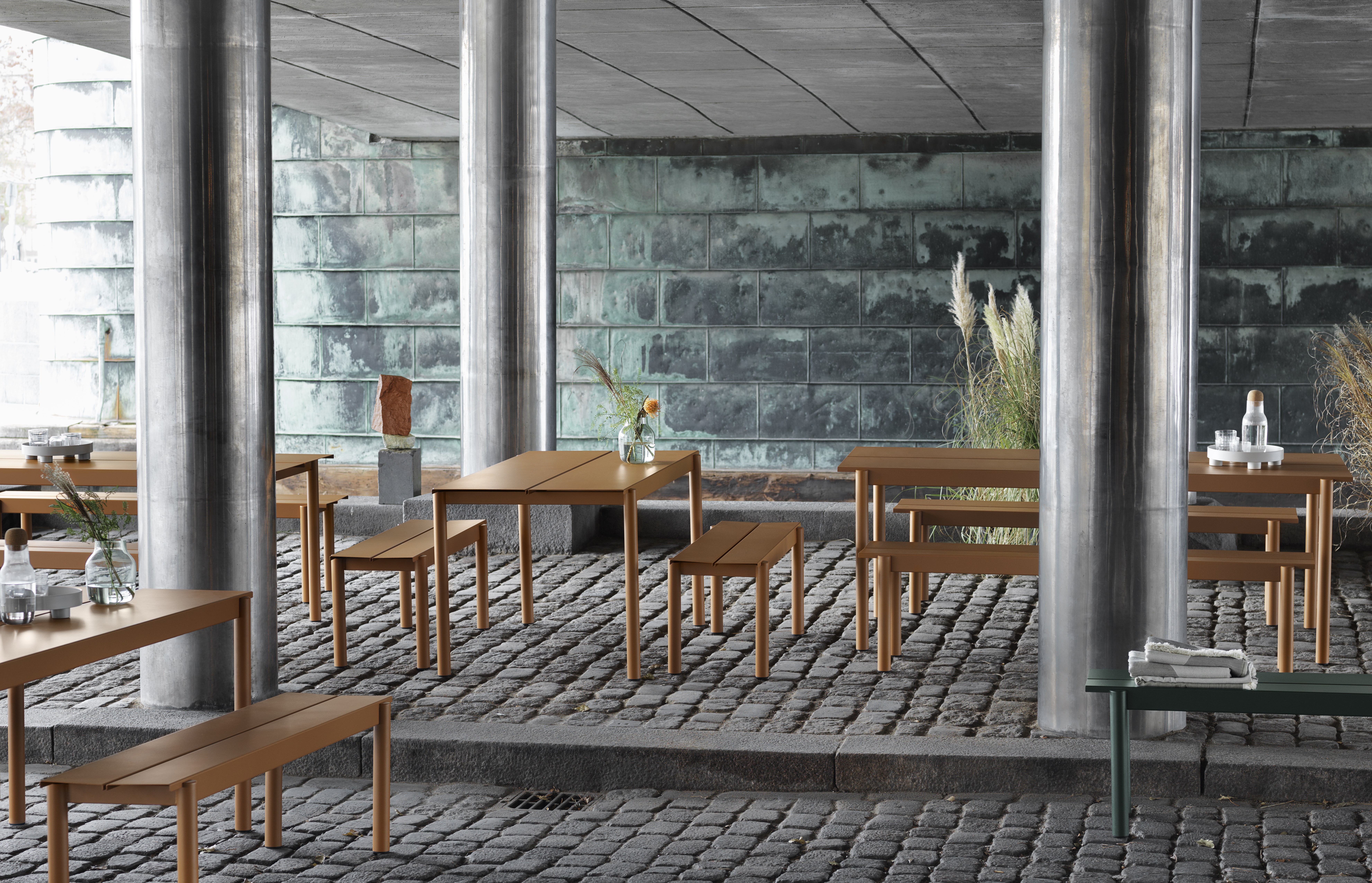 Muuto Linear Steel Table Outdoor L 200 Cm