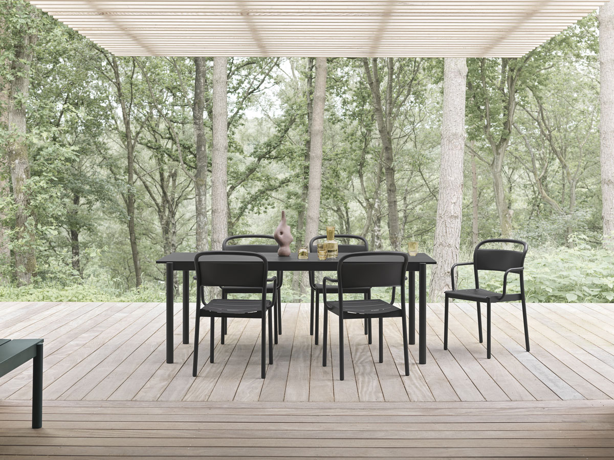 Muuto Linear Steel Table Outdoor L 200 Cm