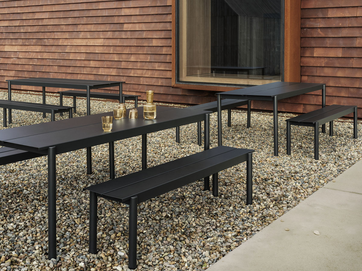Muuto Linear Steel Table Outdoor L 200 Cm