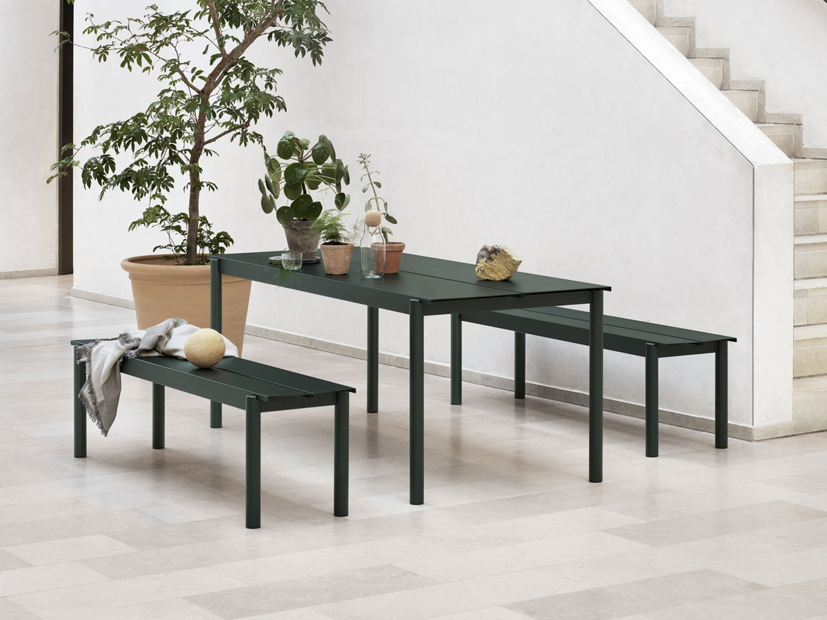 Muuto Linear Steel Table Outdoor L 140 Cm